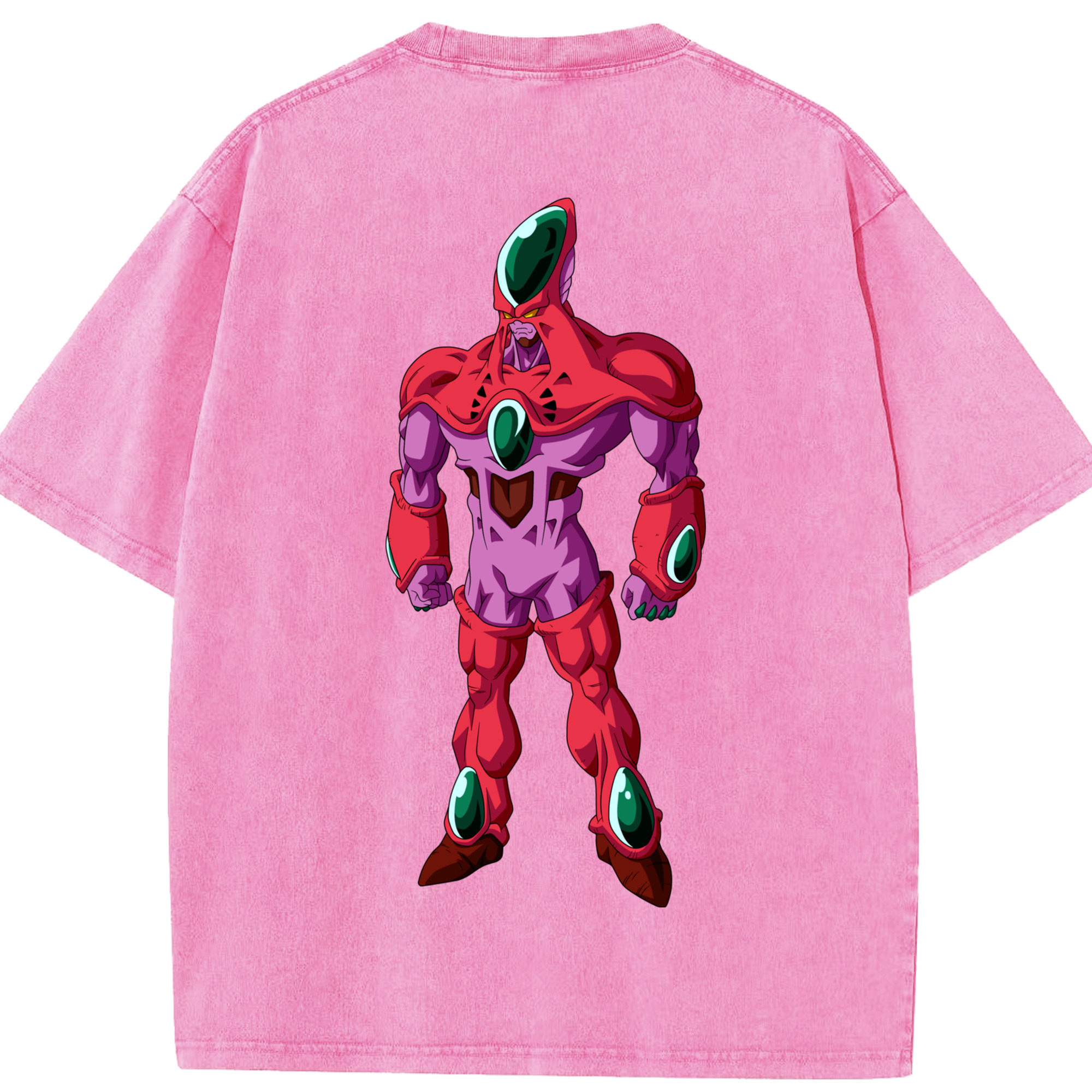 （画像用） ドラゴンボール DRAGON BALL 綿100% ヴィンテージ風 半袖Tシャツ（背面プリント）